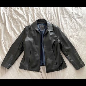 Wilson Leather jacket XL Thinsulate black men’s